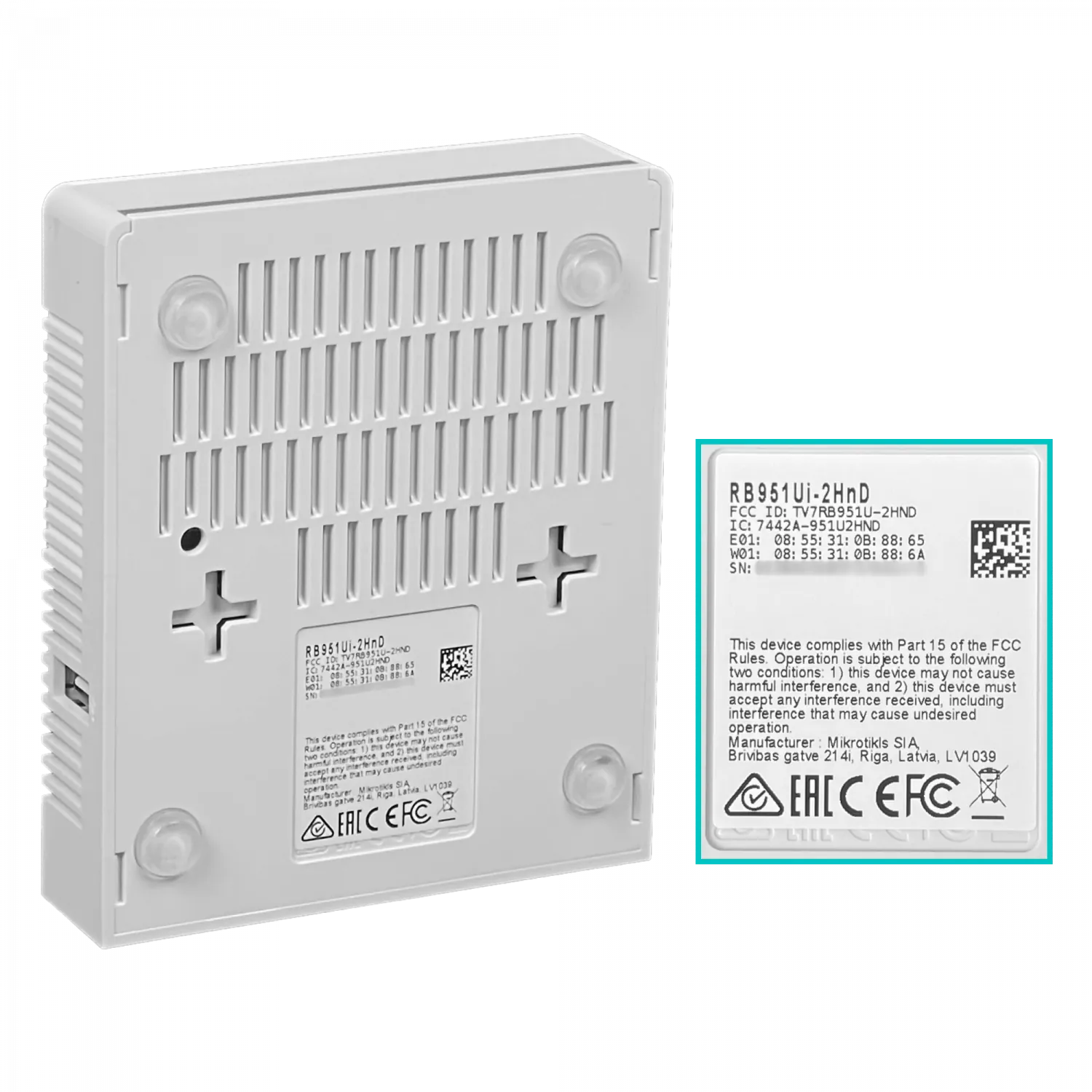 MIKROTIK 1W 2,4GHZ 2,5dBi 5-100 1-USB inc-24V PoE-in-out(P5)/8-30V 3