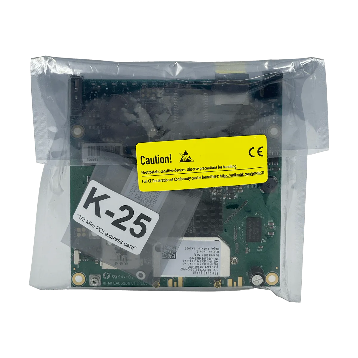 RouterBoard MikroTik RB912UAG-2HPnD - 2.4GHz, Gigabit LAN, miniPCI-e, PoE 4