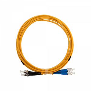 3mt ST-FC MonoModo SM Duplex Jumper Cable Fibra 3.0mm 9/125um LSZH