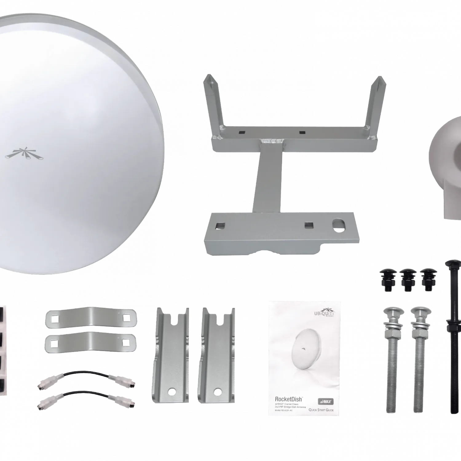 UBIQUITI ROCKET DISH 31dBi 748mm 5.1-5.8GHz 2x2 2-RPSMA INC-RADOME 4