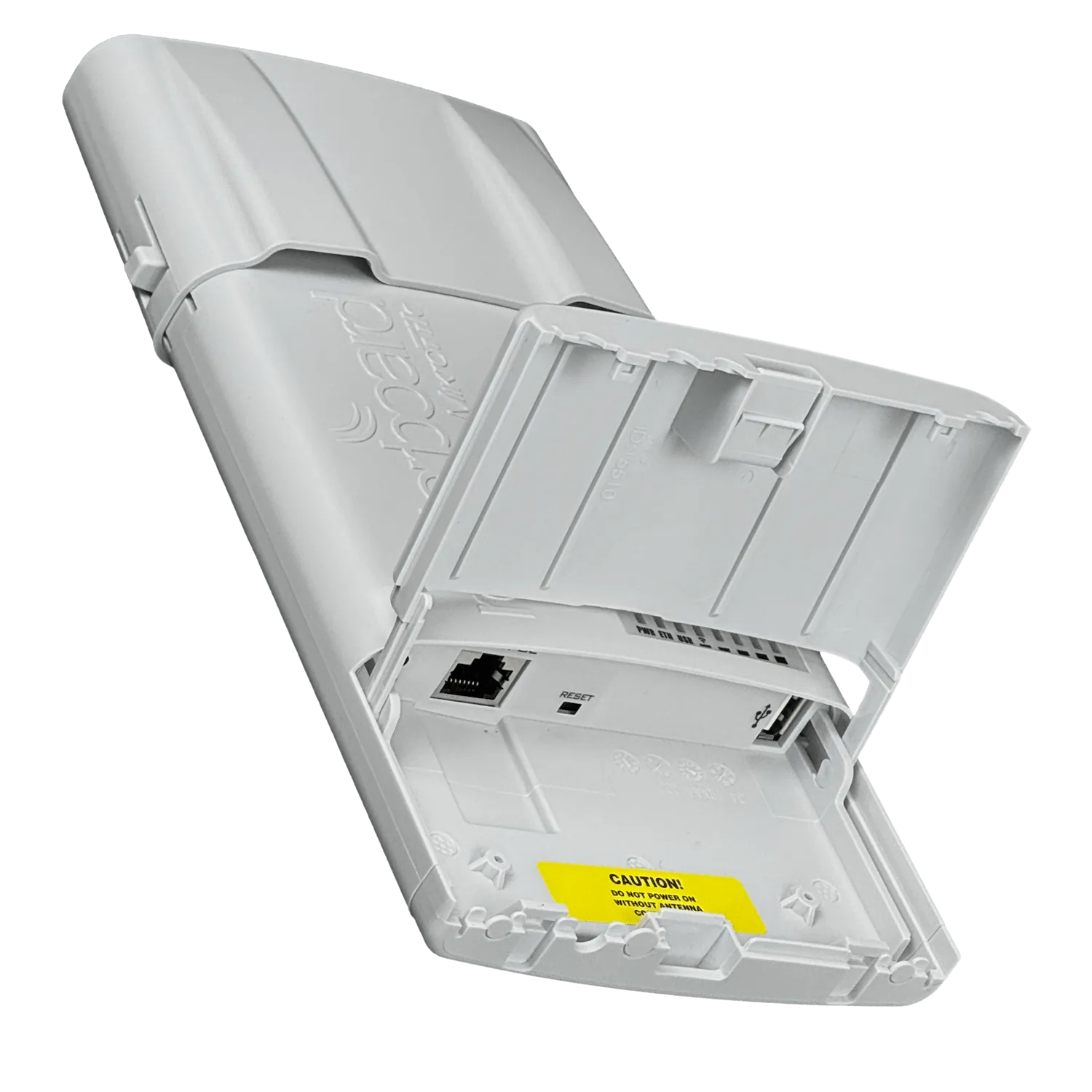 Punto de Acceso Exterior MikroTik BaseBox 2 - 2.4 GHz, Alta Potencia, Gigabit Ethernet 2