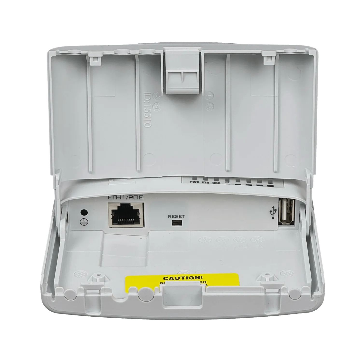 Punto de Acceso Exterior MikroTik BaseBox 2 - 2.4 GHz, Alta Potencia, Gigabit Ethernet 6