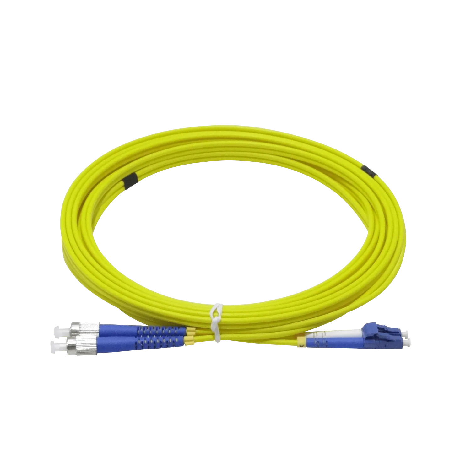 5mt LC-FC MonoModo SM Duplex Jumper Cable Fibra 9/125um LSZH 3