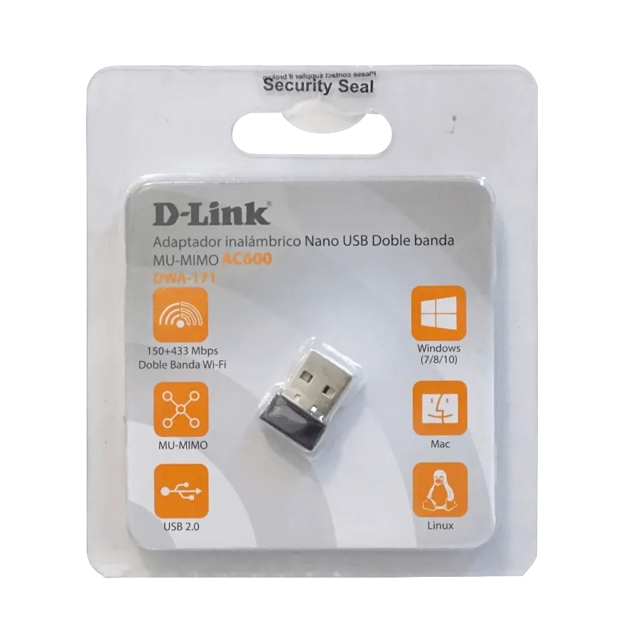 Adaptador USB Wireless AC600 Dual Band 2