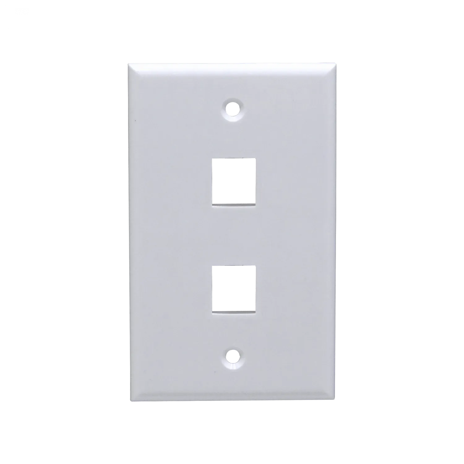 BLANCO 2-Keystone Vertical Faceplate 70x114mm 2