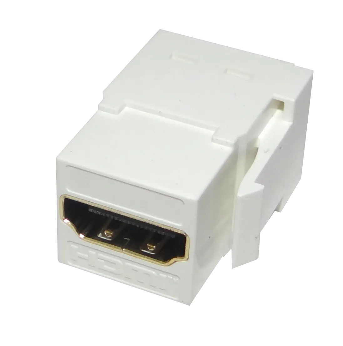 HDMI Hembra-Hembra Keystone Blanco 2