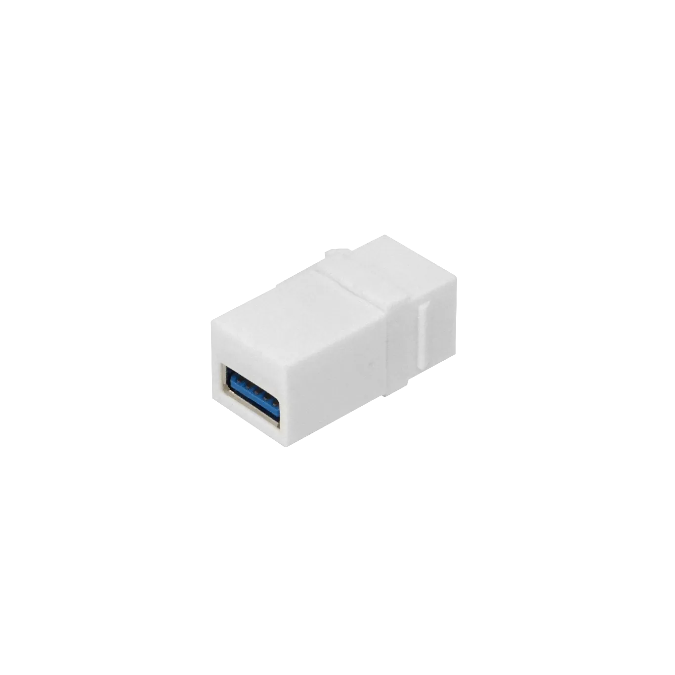 Keystone A-A USB-USB Blanco Plastico 2