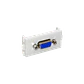 Modulo VGA-HH DB15-Hembra-Hembra DE-15/HH 2-HD15-3-Filas p/FQ1-FQ2-FQ3 - Miniatura 2
