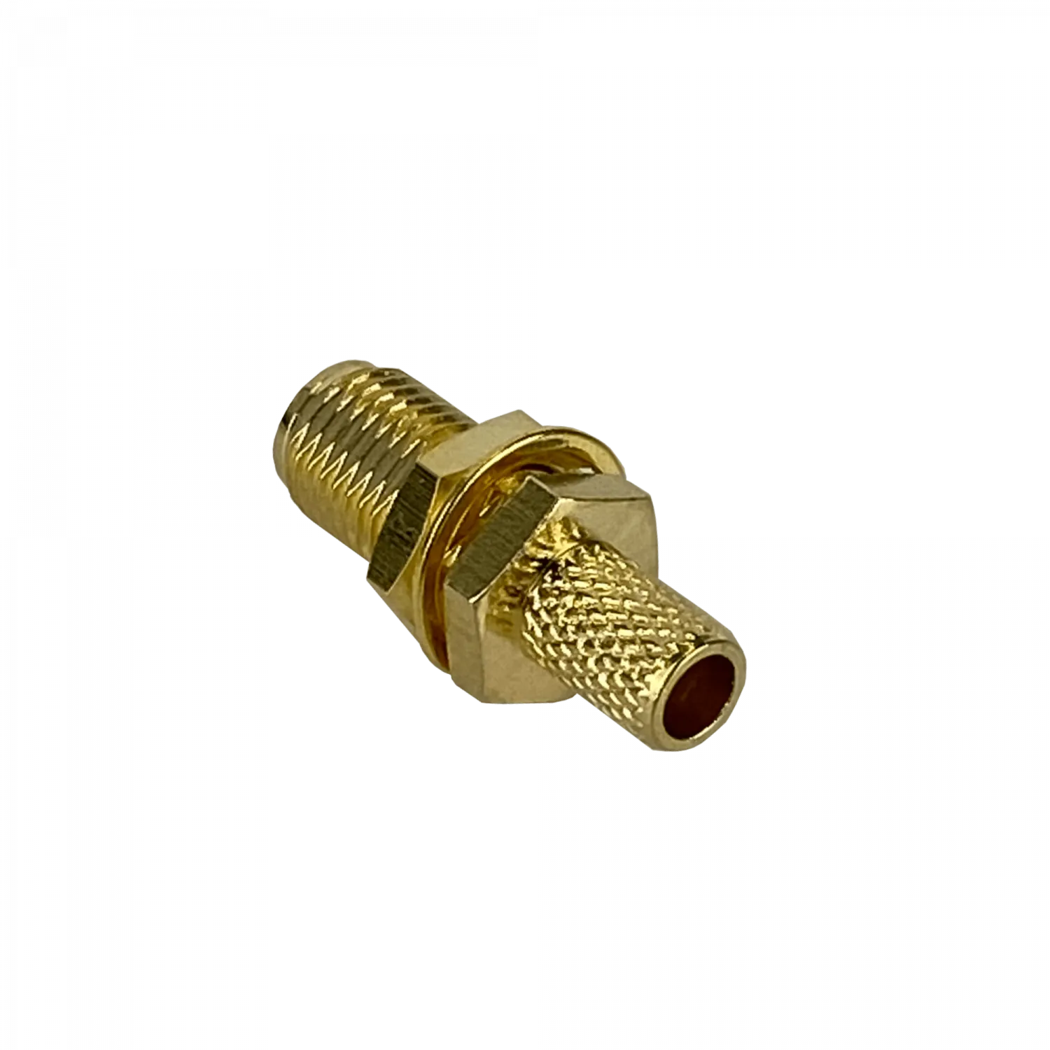 Conector coaxial SMA hembra crimpeable para cable LMR195 serie 195 3
