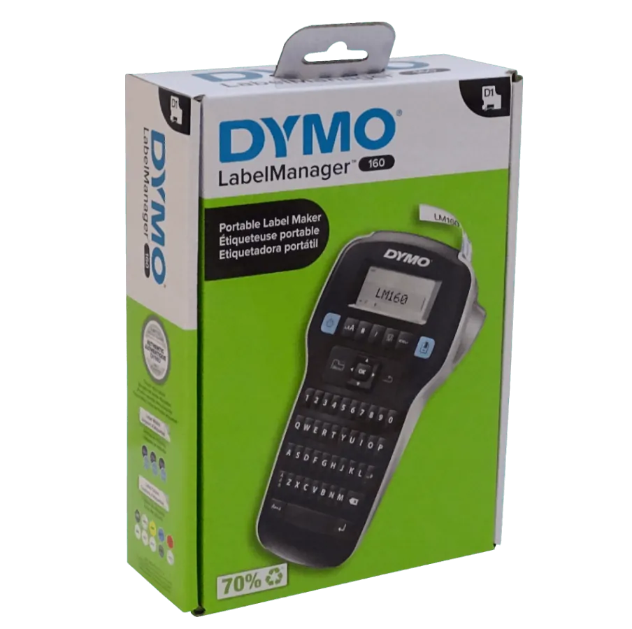 DYMO ROTULADORA LABELMANAGER REQ-CINTA-D1 6MM/9MM/12MM REQ/6-AAA 6