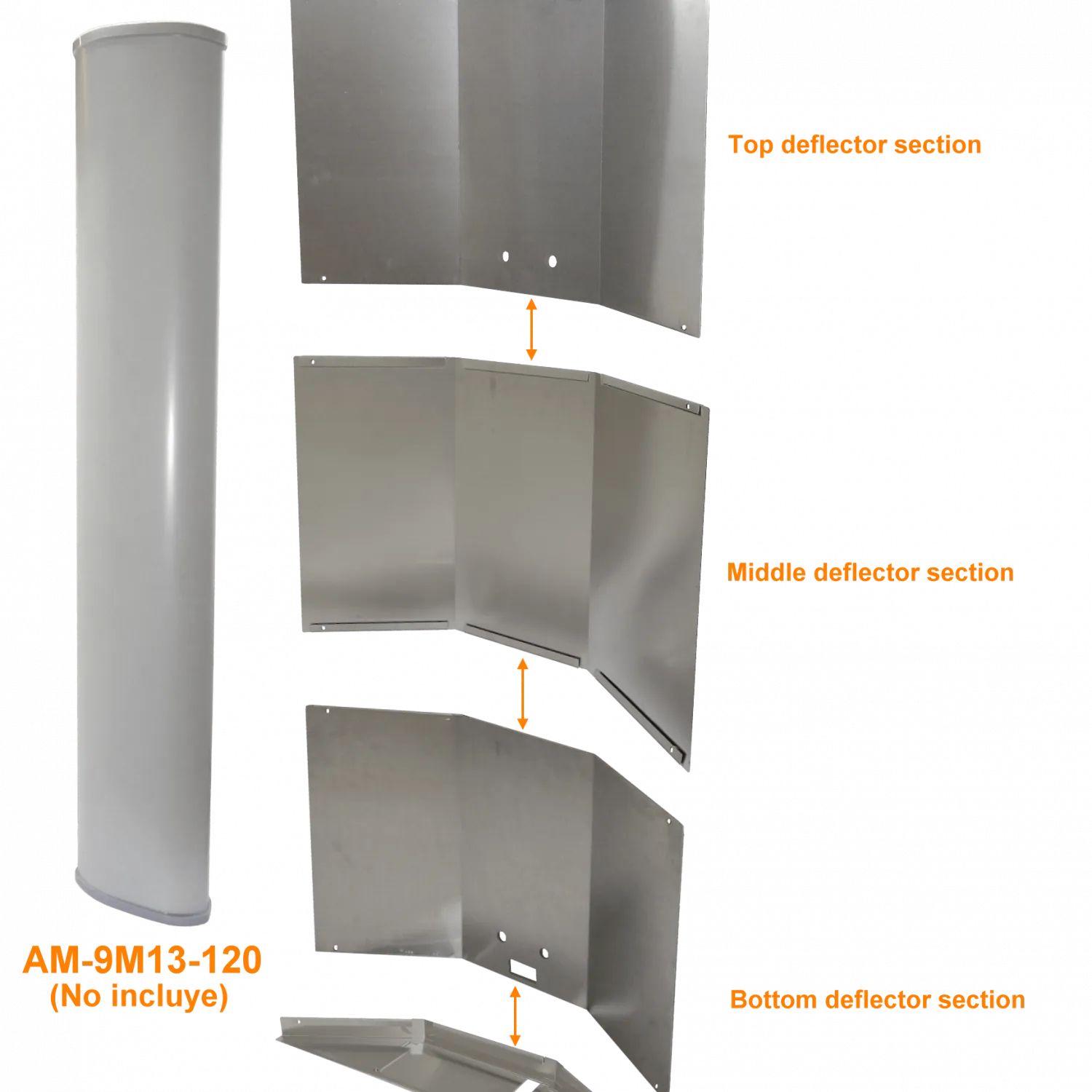 RFARMOR AM-9M13-120 UNITARIO ESCUDO P/SECTORIAL-ROCKET UBIQUITI 3