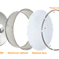 RFARMOR PBE-M5-300 NB-5G22 UNITARIO RADOME-ESCUDO REDUCE-RUIDO - Miniatura 5