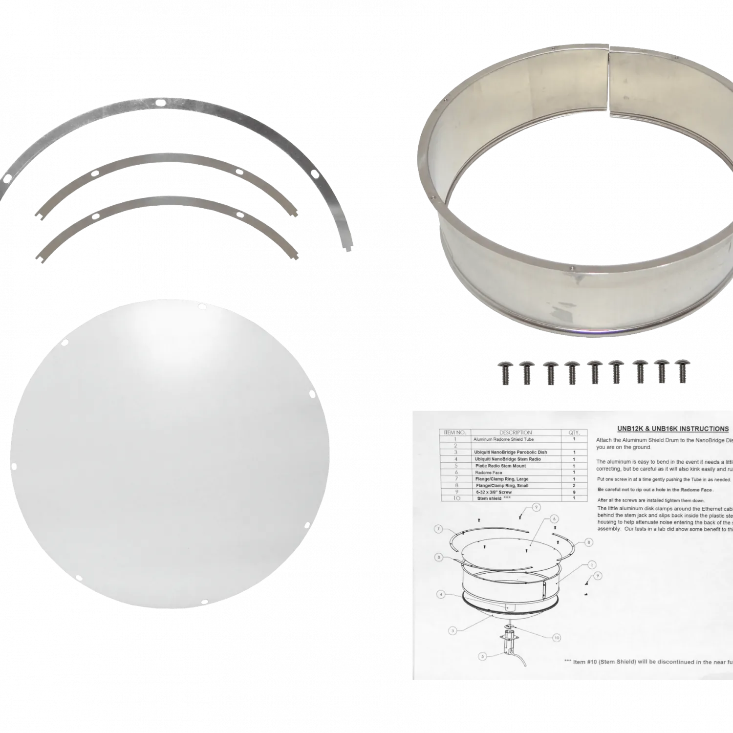RFARMOR PBE-M5-300 NB-5G22 UNITARIO RADOME-ESCUDO REDUCE-RUIDO 2
