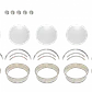 RFARMOR PBE-M5-400 PBE-M2-400 5-PACK RADOME-ESCUDO - Miniatura 6