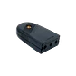 Enchufe Hembra Volante KALOP 2P+T Negro 10A 250V Modelo KL44421 - Miniatura 2