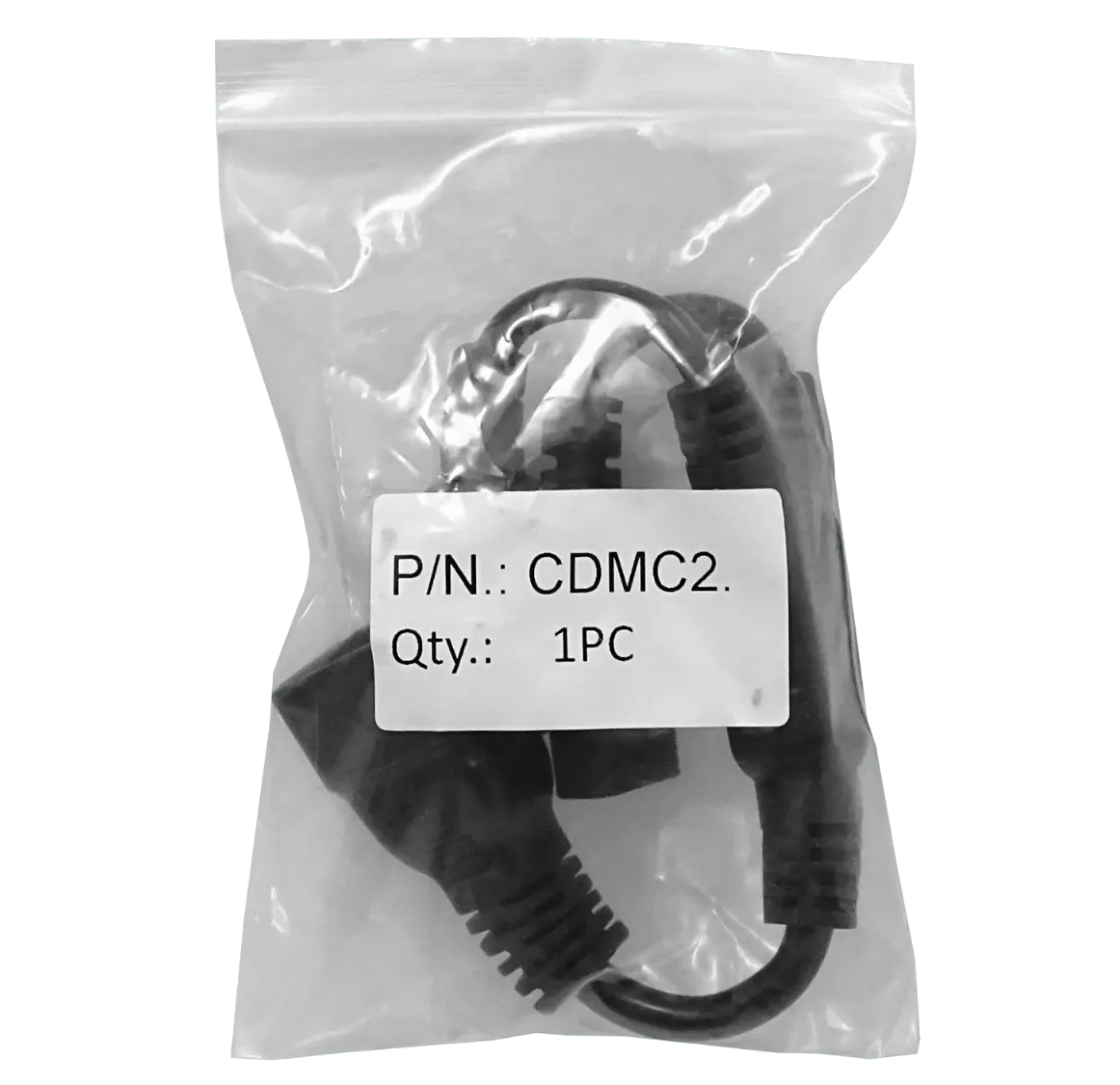 Cable de Poder 2-C13-Hembra-10A 1-C20-Macho-16A, 8+5cm Negro 4