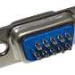 Conector VGA-H DB15 Hembra 15-Pin Soldable 31mm Requiere DB-CAP DE-15/H - Miniatura 2