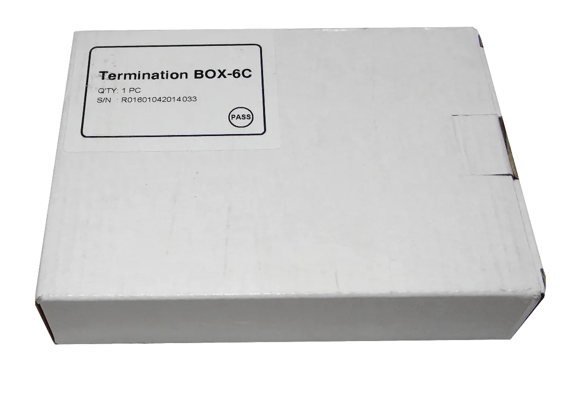 Caja de Terminación de Fibra Óptica 6 Puertos IP20 Gris - BOX-6C 3