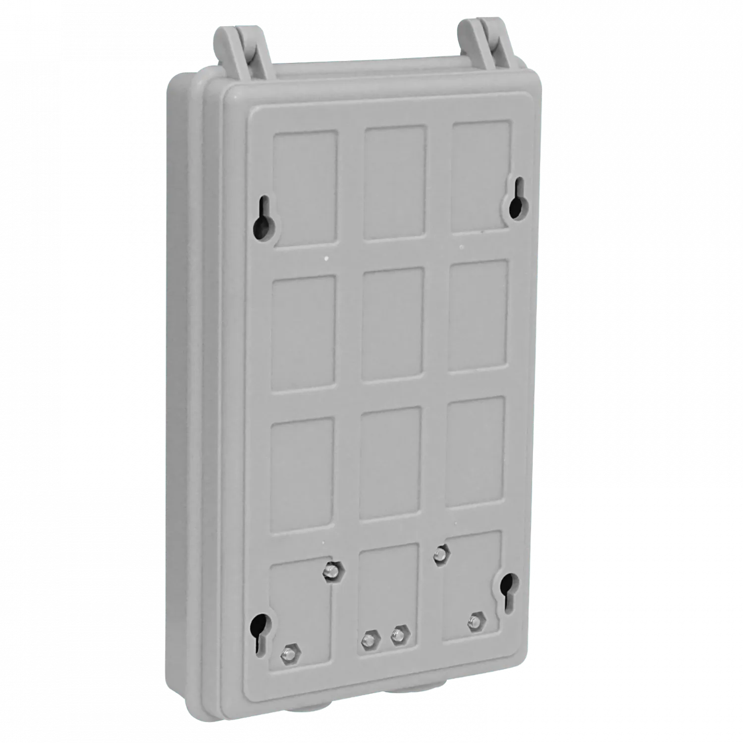 Caja NAP de Fibra Óptica 24 Puertos IP52 Gris - BOX-24C 5