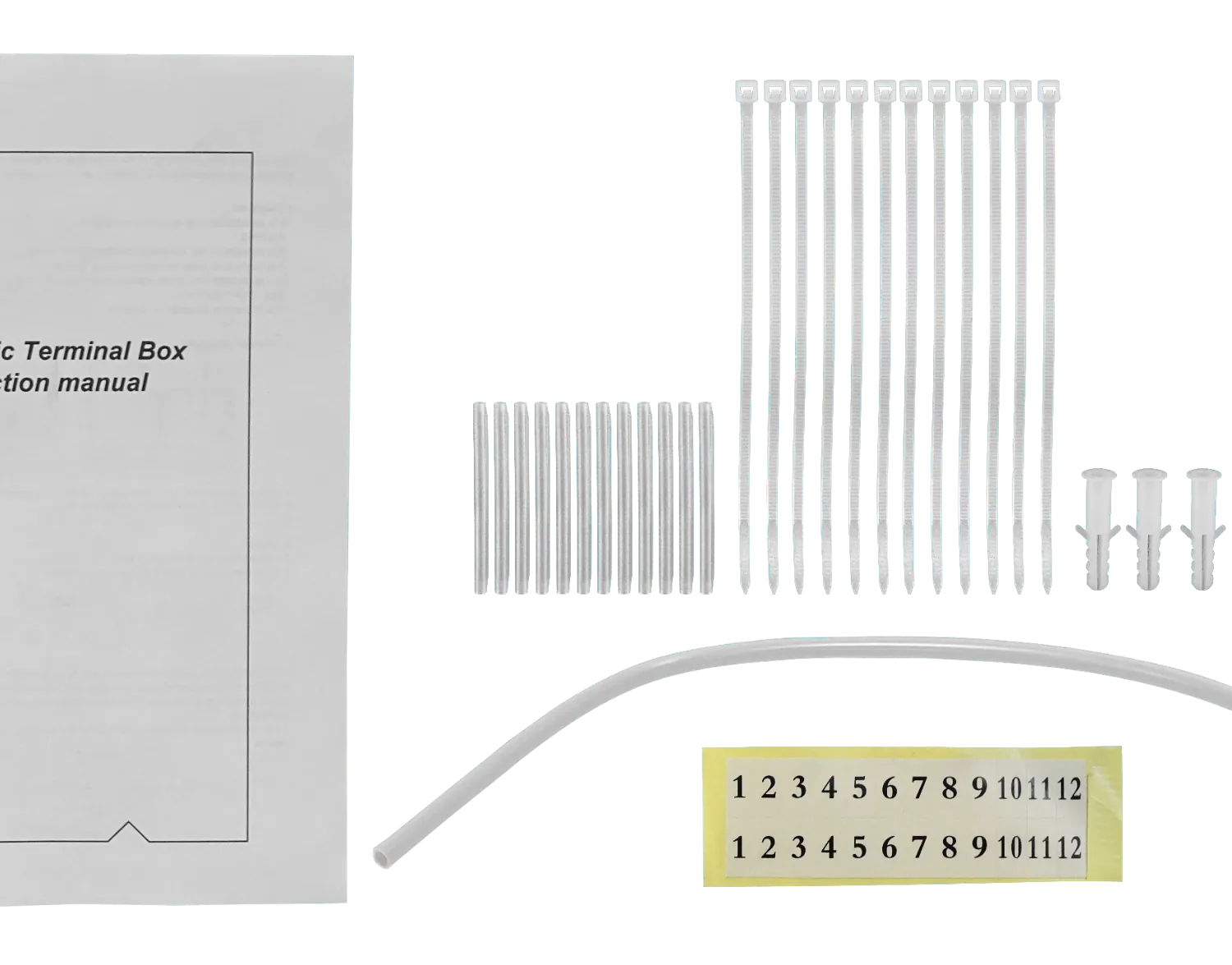 Caja NAP de Fibra Óptica 12 Puertos Rectangular IP65 - BOX-12C 5