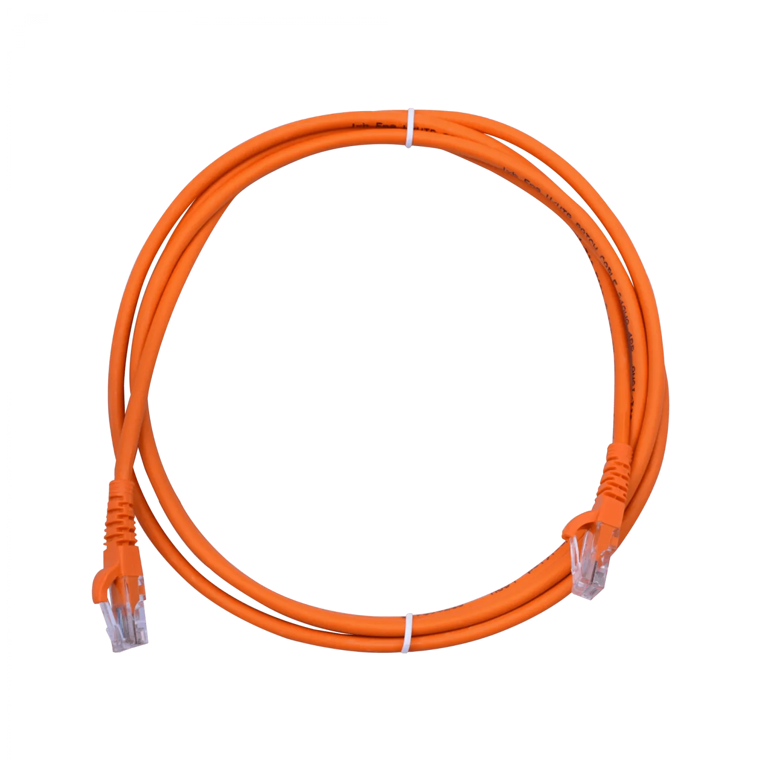Cable Patch LINKMADE Cat6 Naranjo LSZH 2m Inyectado Multifilar para Redes Profesionales 3