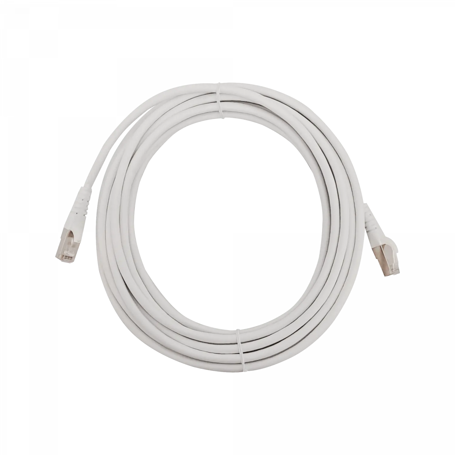 Cable Patch LINKMADE Cat6 F/UTP 5mt Blanco LSZH Inyectado Multifilar 3
