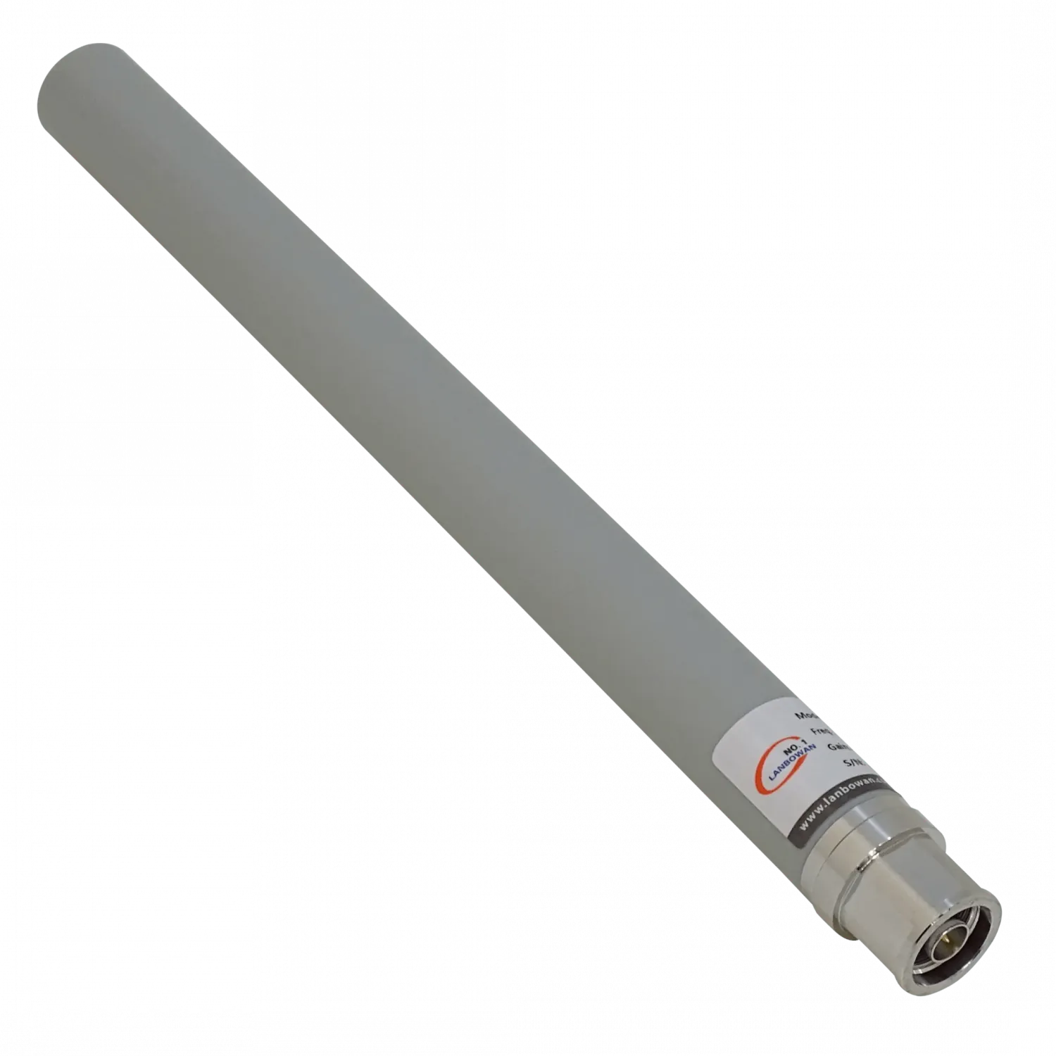 Antena Omni 4dBi/2,4GHz-2,48GHz 6dBi/5,15-5,85GHz 60º N-Macho 20x220mm 2