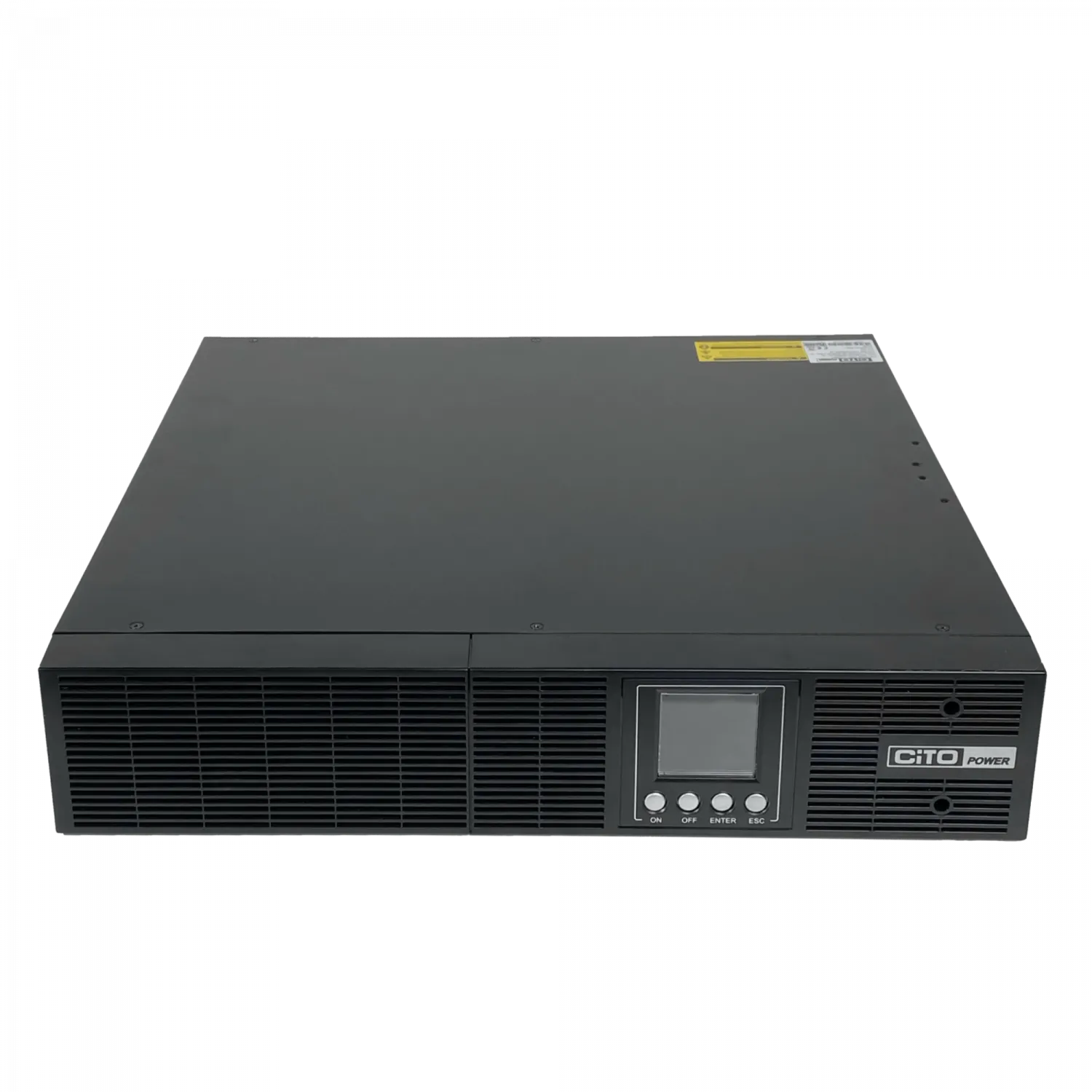 UPS CITO CPO-V1K Online 1kVA 900W, 0ms, Rack 2U, Requiere 2 Baterías 24VDC   2