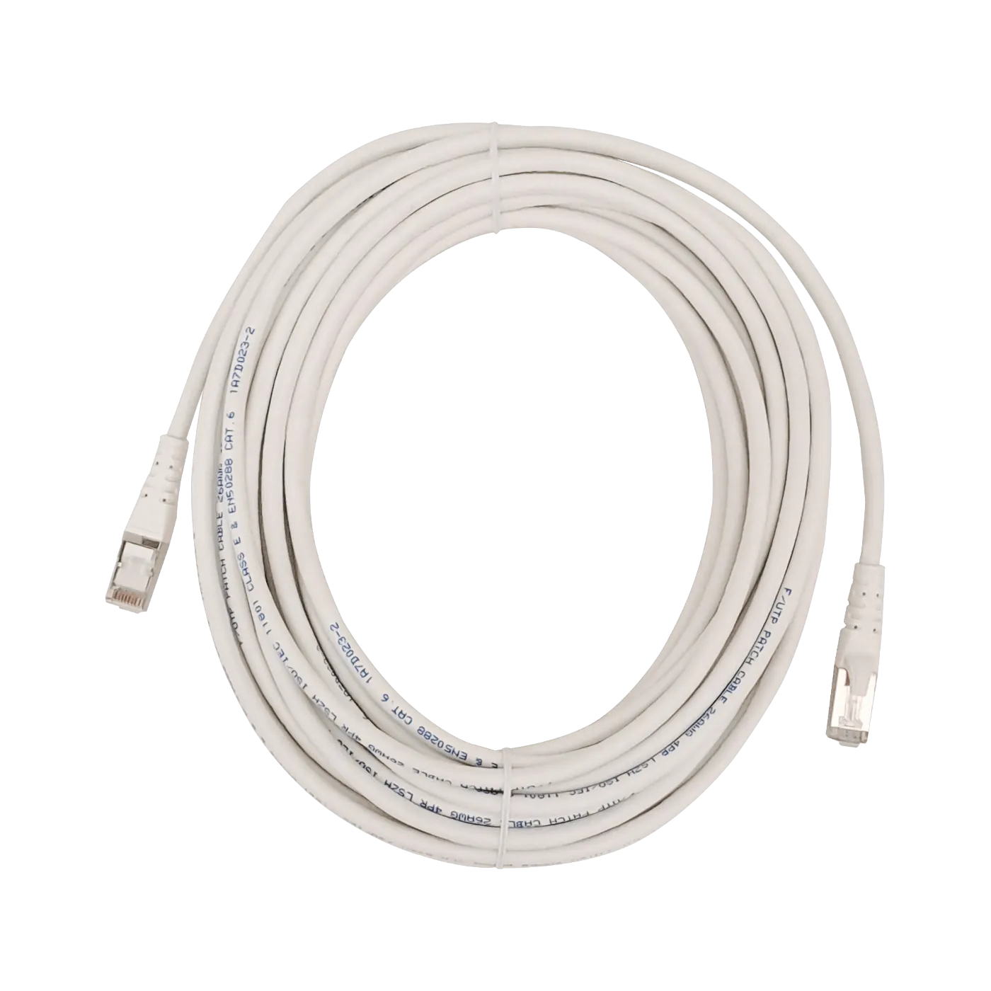 Cable Patch LINKMADE Cat6 F/UTP Blanco LSZH, 10m, Inyectado, Multifilar 3