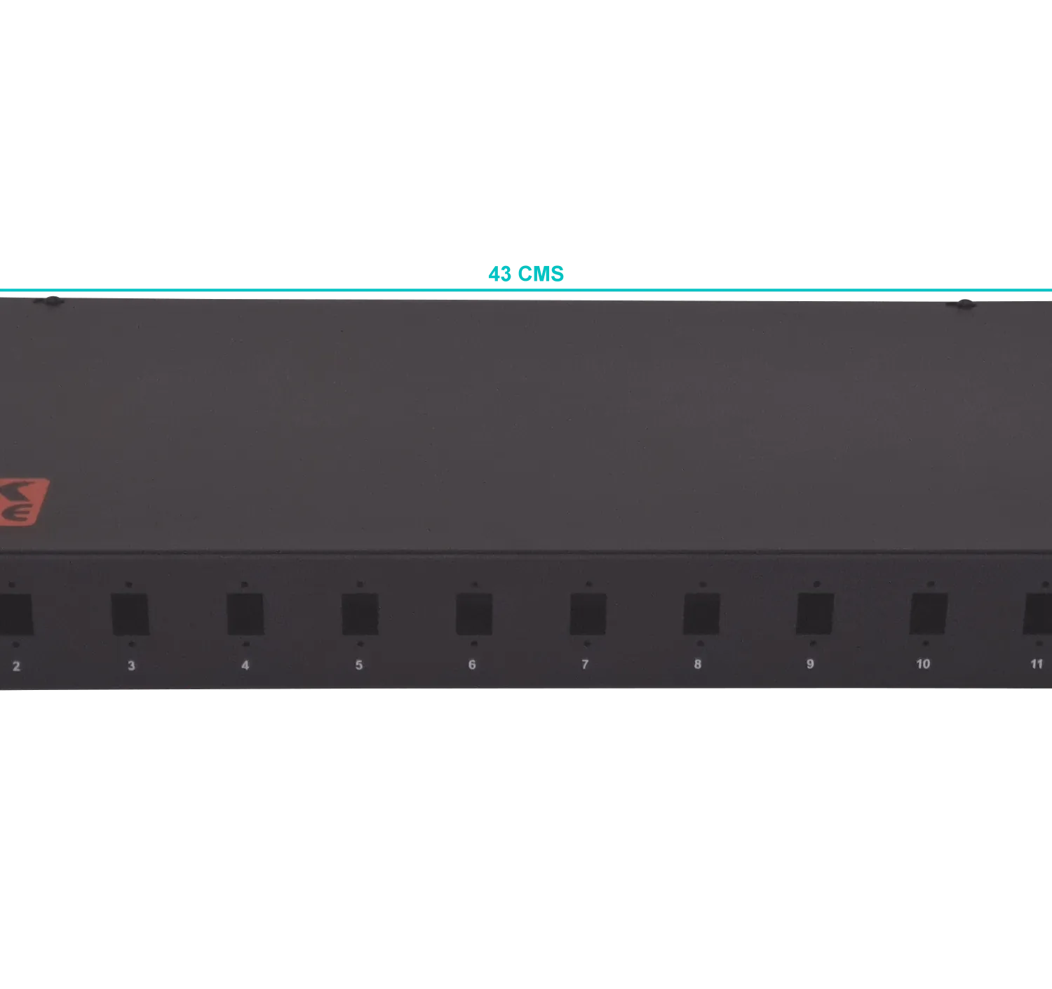 Panel Fibra LINKMADE CFR12CL Fijo 12SC 24LC 1U Requiere Coplas Rectangulares 2