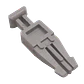 10-unidades Pieza de Corte Gris para/Regleta KRONE - Miniatura 3