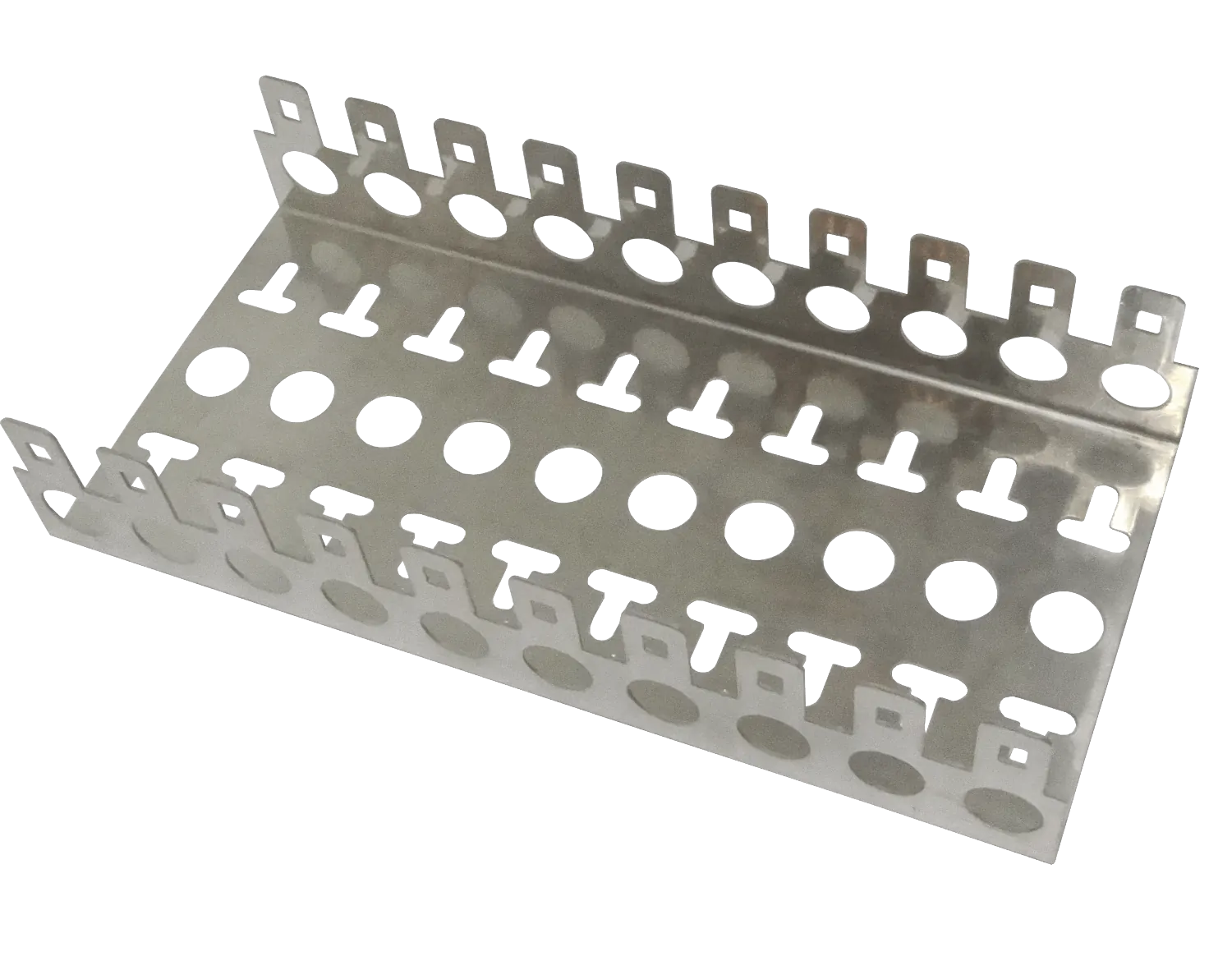 100-Pares 22mm 10-KRONE Soporte Metalico Base 10-Regletas 2