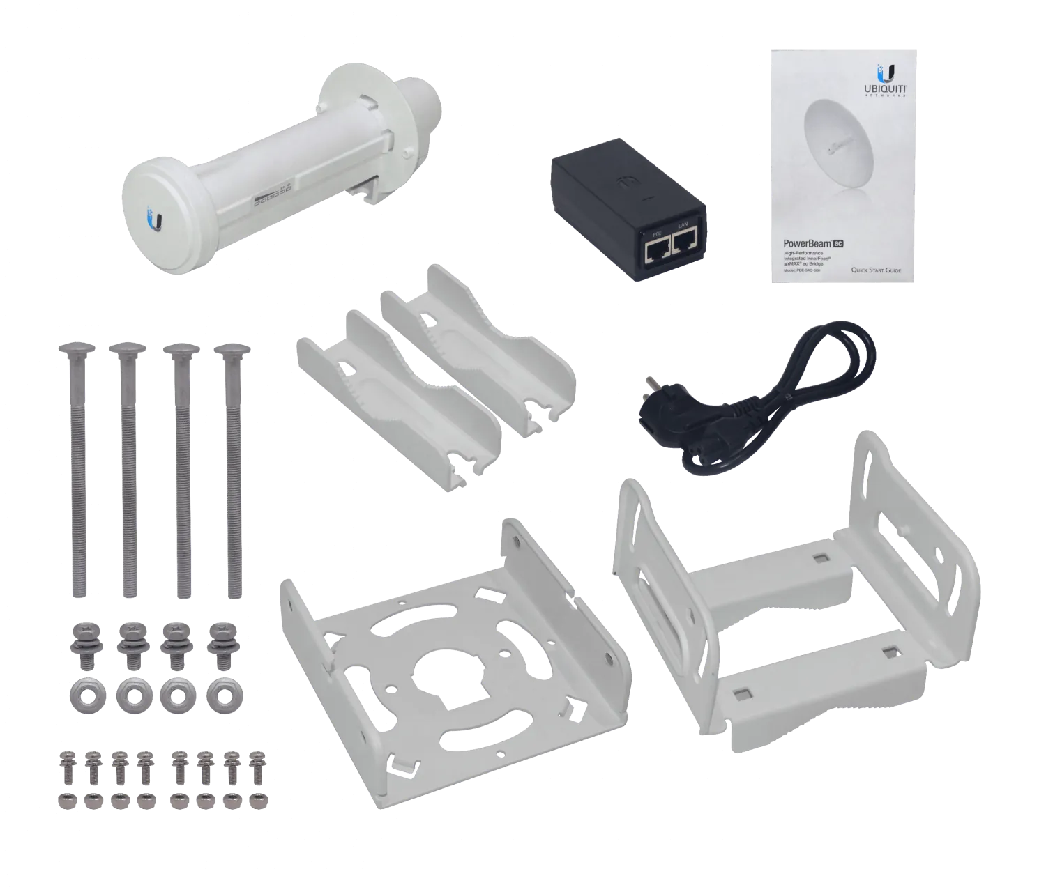 UBIQUITI 500mm 27dBi s/Escudo c/Radome AC5,1-5,9GHz 1-1000 c/PoE-24V 3