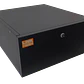 Gabinete Seguridad LINKMADE RK04-6LF 4U Fondo 60cm Negro Puerta de Fierro - Miniatura 2