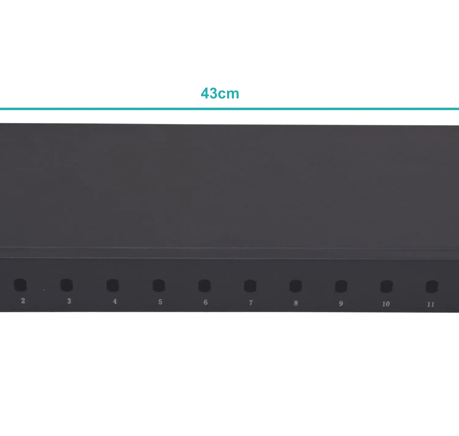 Panel Fibra LINKMADE CFR12TF Fijo 12ST FC 1U Requiere Coplas Redondas 4