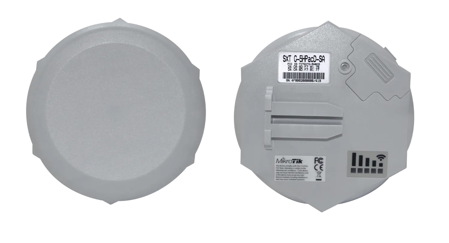 Punto de Acceso Inalámbrico Exterior MikroTik SXT SA5 ac - 5 GHz, 802.11ac, Antena Sectorial 90° 2