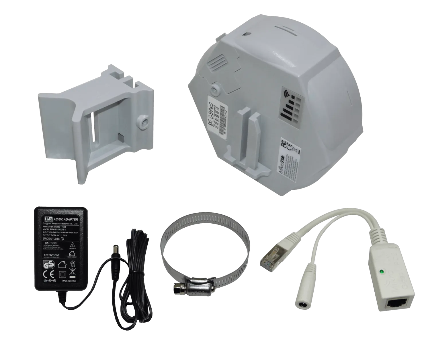 Punto de Acceso Inalámbrico Exterior MikroTik SXT SA5 ac - 5 GHz, 802.11ac, Antena Sectorial 90° 4