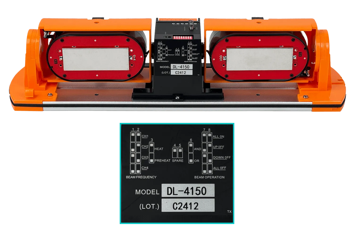 Infrarrojo 2-haz 150mts Interior-Exterior 9-30VDC 9-20VAC Rayo Lineal 3