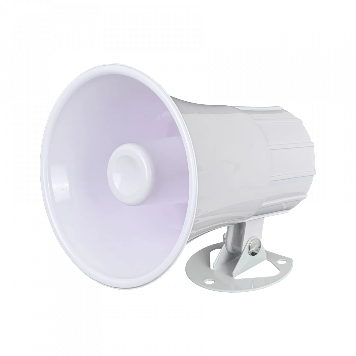Sirena Blanca 20 watt doble tono exterior 6-12V 110 dB 4