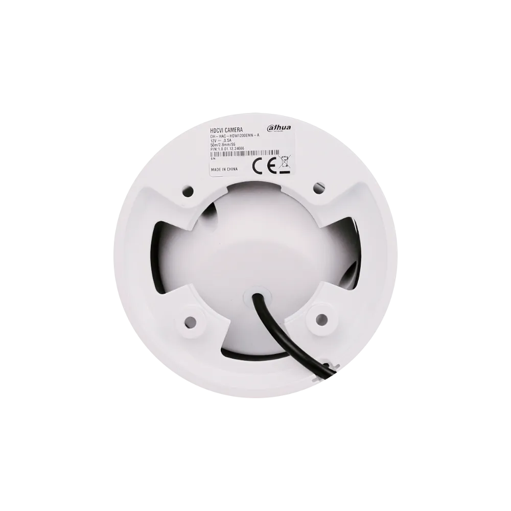 Cámara Domo Dahua 2MP 1080p 2.8mm IR50m HDCVI IP67 HAC-HDW1200EM-A - Seguridad Profesional 4