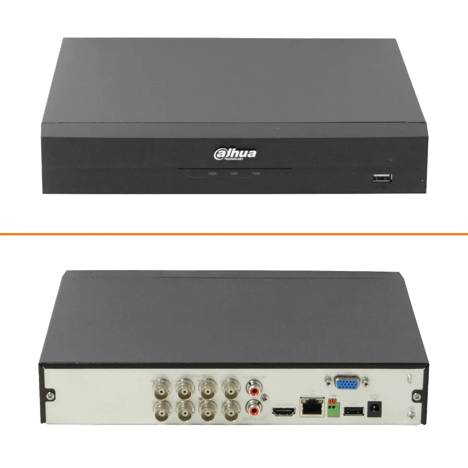 Grabador de Video DAHUA DVR-8 Analogo IP req-1-SATA LAN-100, HDMI, VGA, USB, RS485 DVR HCVR4108 4