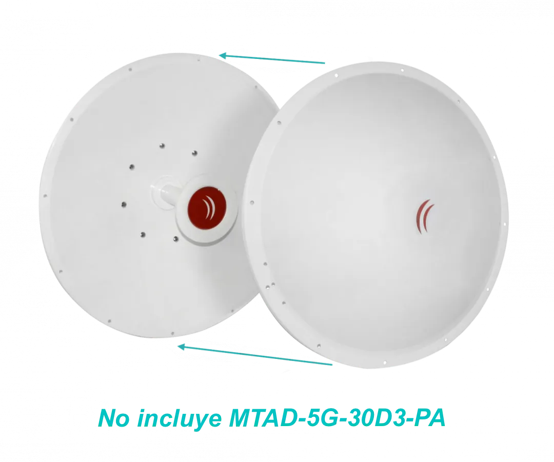 Cubierta Radome MikroTik MTRADC para Antena mANT30 de 700 mm 4