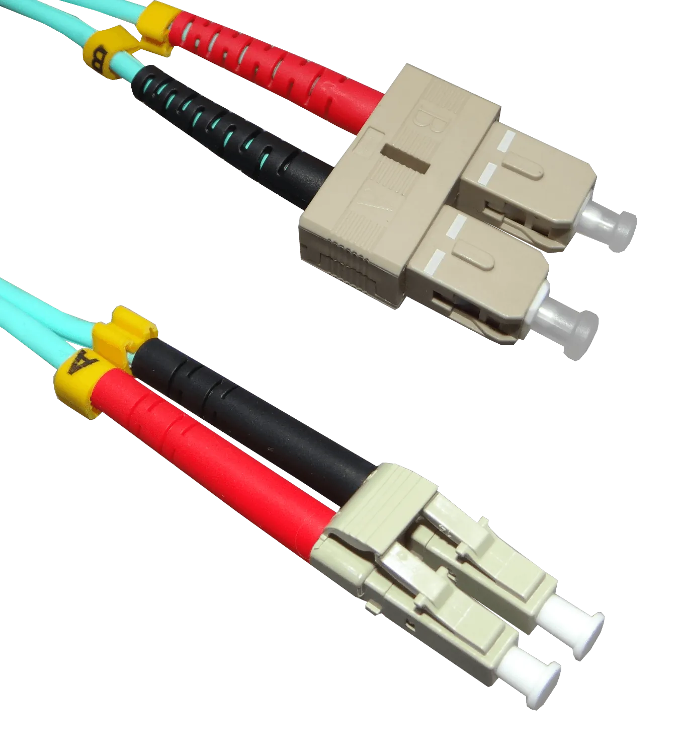 3mt LC-SC OM3 MultiModo MM Duplex Jumper Fibra 50/125um 3
