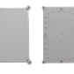 Caja plastica Tibox TJ-AG-2819-1 280x190x180mm gris IP66 RoHS con placa - Miniatura 4