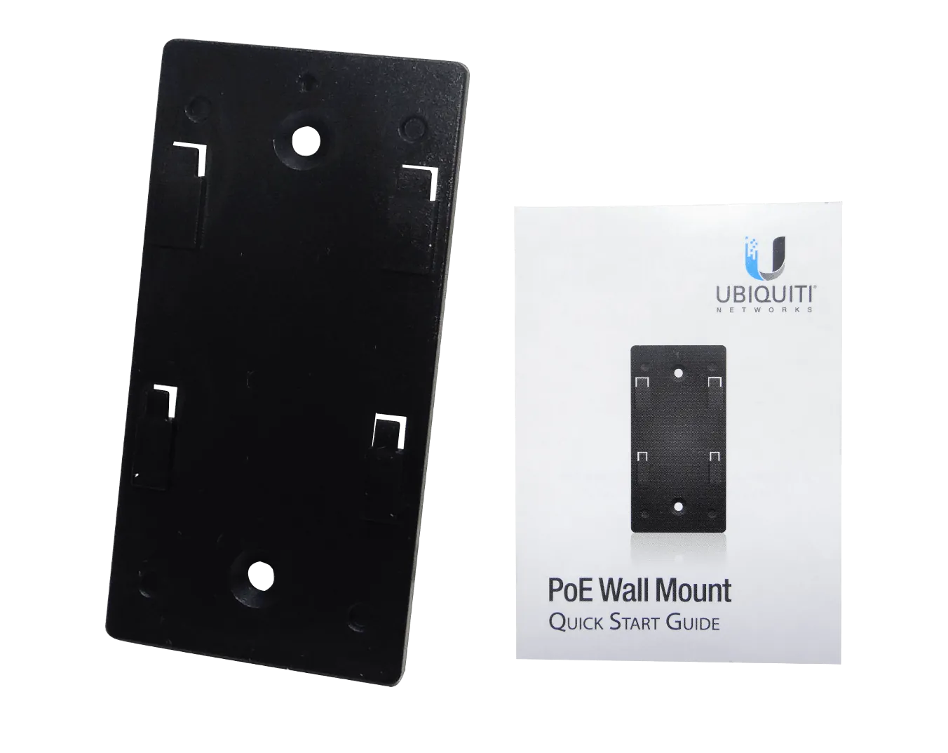 Soporte para Montaje en Pared Ubiquiti POE-WM, Plastico, Negro, Para Inyectores PoE Seleccionados 2