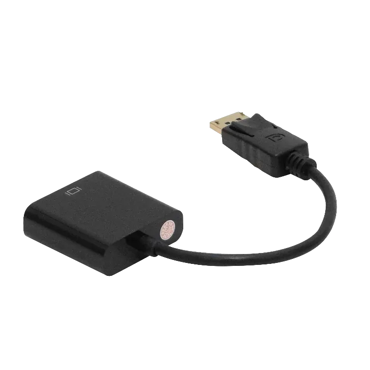 Adaptador HDMI Hembra a DisplayPort Macho, 1080p, 15cm, Negro 3