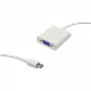 Adaptador VGA Hembra a Mini DisplayPort Macho, 15cm, Blanco, Compatible Mac - Miniatura 2