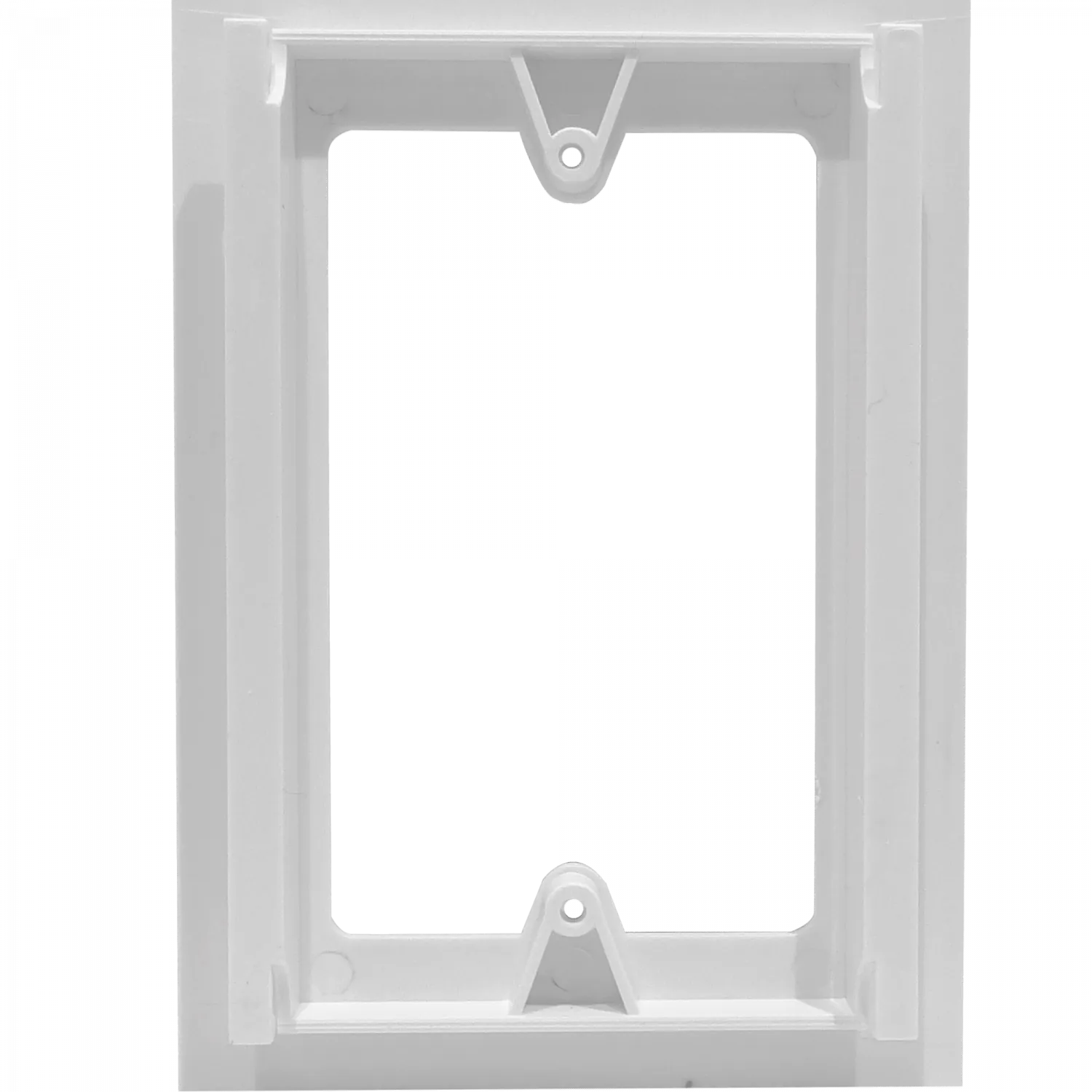 Portamodulo universal LinkChip QN1K 100x50mm blanco con tornillos 2
