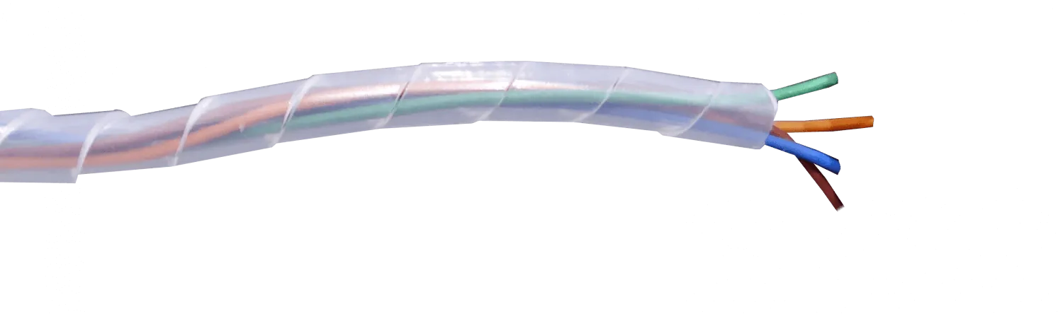 PE 11-17mt 4,5/6,7/0,6mm Espiral Atrapa Cable Ordenador 2
