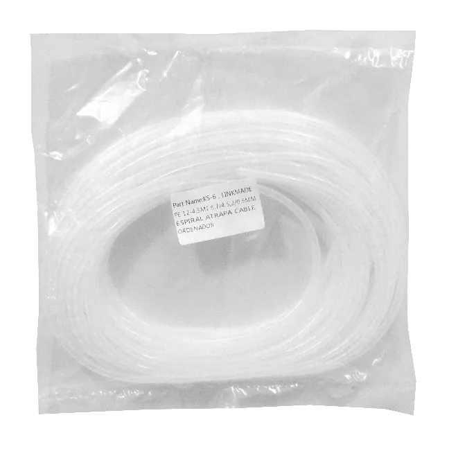 PE 11-17mt 4,5/6,7/0,6mm Espiral Atrapa Cable Ordenador 4